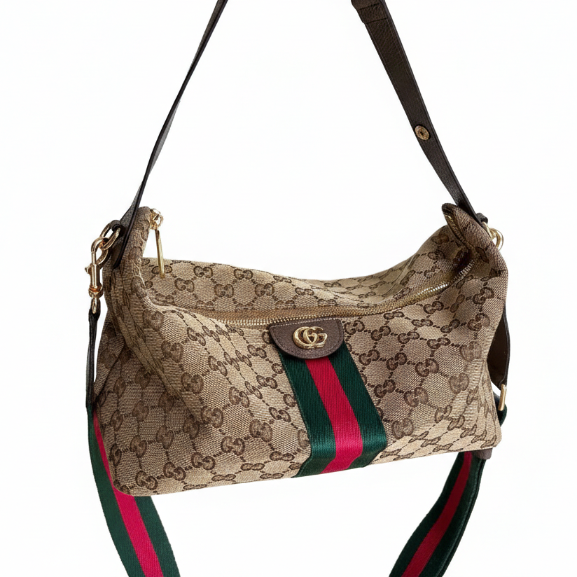 Gucci GG Canvas Monogram Shoulder Bag